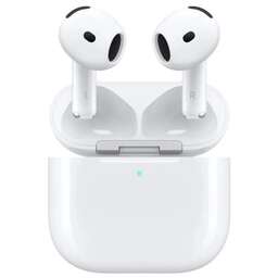 Наушники A3055,A3056,A3059 AirPods 4 ANC, Bluetooth, вкладыши, белый [mxp93za/a]