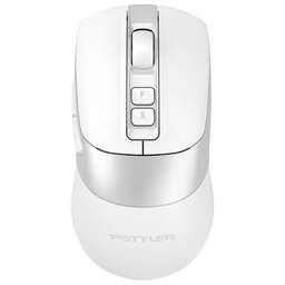 A4TECH Мышь Fstyler FB50CS Plus белый оптическая 3200dpi silent беспров. BT/Radio USB 7but