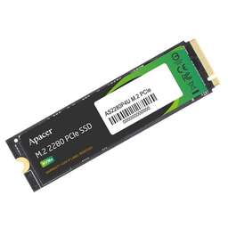 APACER Накопитель SSD M.2 2280 AP256GAS2280P4U-1 AS2280P4U 256GB PCIe Gen3x4, NVMe, 3D NAND, R3500/W1200 Mb/s, (AP256GAS2280P4U-1)