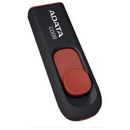 A-DATA 16GB C008 черный/красный USB2.0 (AC008-16G-RKD)