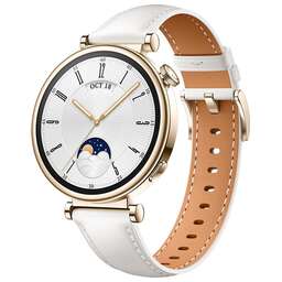 HUAWEI Смарт-часы Watch GT 4 Aurora-B19T, 41.3мм, 1.32", серебристый/серебристый [55020bhv]