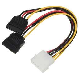 NINGBO Кабель питания Molex 8980 - SATA2 x , 0.18м