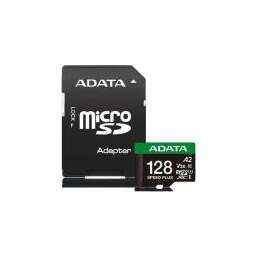 ADATA Карта памяти MICRO SDXC 128GB CLASS10 W/AD UD128GUI3V30A2SP-RA1
