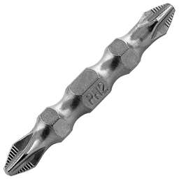 GROSS Бита двухсторонняя, PH2-PH2 х 45 мм, сталь S2, 10 шт. 11209