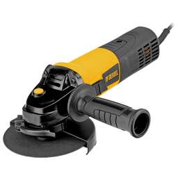 DENZEL Машина шлифовальная угловая AGD125-1000, 1000 Вт, 125 мм, 3000-10000 об/мин//