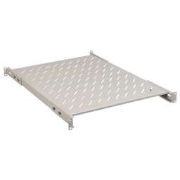 ITK Полка стационарная FS35-400PI-R 1U нагр.:100кг. 19" 400мм серый
