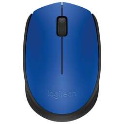 LOGITECH Мышка WRL M170 BLUE/BLACK 910-004647