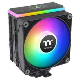 THERMALTAKE Устройство охлаждения(кулер) Astria 200 ARGB Soc-AM5/AM4/1151/1200/1700 черный 4-pin 26.8dB Al 210W Ret (CL-P119-AL12SW-A)