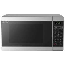 SHARP Микроволновая печь R-2800RSL, 800Вт, 20л, серебристый