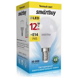 SMARTBUY (SBL-P45-12-30K-E14) 12W/3000/E14