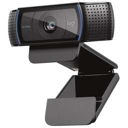 LOGITECH Камера Web HD Pro C920 черный 2Mpix (1920x1080) USB2.0 с микрофоном (960-001062)