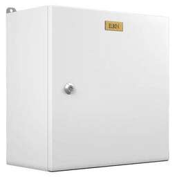 ELBOX Шкаф настенный ЦМО (EMW-800.600.210-1-IP66) 18U 600x210мм пер.дв.стал.лист несъемные бок.пан. 150кг