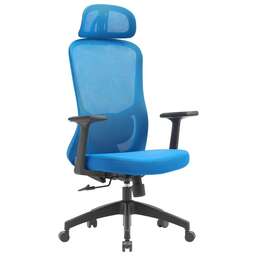 CACTUS Кресло CS-MC555-BK, на колесиках, сетка, черный