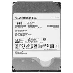 WD Жесткий диск SAS 3.0 18TB 0F38362 WUH721818AL5204 Server Ultrastar DC HC550 512E (7200rpm) 512Mb 3.5"