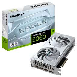GIGABYTE Видеокарта RTX5060 EAGLE OC ICE 8GB GDDR7 128bit 3xDP HDMI 2FAN RTL