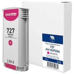 NV PRINT Струйный картридж 727 (NV-B3P20A) Magenta для HP DesignJet T920/T930/T1500/T1530/T2500/T2530 (130 мл) совместимый