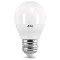 GAUSS Упаковка ламп LED E27, шар, 10Вт, 10 шт. [53210]