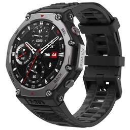 AMAZFIT Смарт-часы T-Rex 3 A2323 48.5мм 1.5" AMOLED корп.темно-серый рем.темно-серый разм.брасл.:145-210мм (6970100374896)