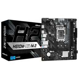 ASROCK Материнская плата H610M-H2/M.2 (LGA1700/H610/2xDDR4/mATX/HDMI) (H610M-H2/M.2)
