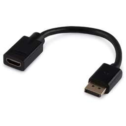 BURO Переходник DisplayPort (m) - HDMI (f), черный [bu-hdmi(f)-dp(m)]