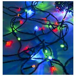 FUNRAY "Дождик", SE-RAIN-200M, 10н по 2м, 200LED, мульти(4цв.), контр, зел.шн 1,5м