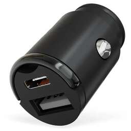 VLP Автомобильное зарядное устройство С-Power, USB-A, USB-C, USB-C, 45Вт, 3A, черный [1121002]