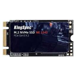 KINGSPEC SSD накопитель NE-256 2242 256ГБ, M.2 2242, PCIe 3.0 x2, NVMe, M.2