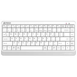 A4TECH Клавиатура Fstyler FBK11 белый/серый USB беспроводная BT/Radio slim (FBK11 WHITE)