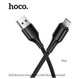 HOCO (6942007658881) X120m для micro USB , 1 м, Black