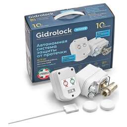 GIDROLOCK Комплект защиты от протечек воды Gidrоlock WINNER RADIO BUGATTI 1/2