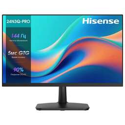 HISENSE 23.8" Монитор 24N3Q-PRO, 1920x1080, IPS, 144Гц, 1хHDMI, 1хDP, черный
