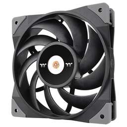 THERMALTAKE Вентилятор для корпуса Toughfan 12 120х120x25 черный 4-pin 22.3дБ (CL-F117-PL12BL-A) Ret