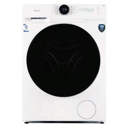 MIDEA Стиральная машина MF200W90WBS/W-RU, с фронтальной загрузкой, с паром, 9кг, 1400об/мин, инверторная