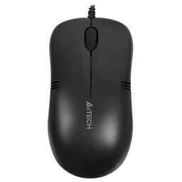 A4TECH Мышь OP-560NUS черный оптическая 1200dpi silent USB 2but