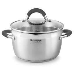 RONDELL Кастрюля 2.3л Flamme RDS-023, нержавеющая сталь, с крышкой