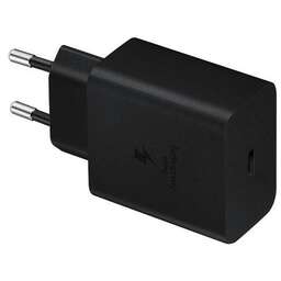 SAMSUNG Сетевое зарядное устройство EP-T4510, +1xUSB-C, USB-C, 3A, черный [ep-t4510xbegeu]