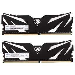 NETAC Оперативная память Shadow II NTSWD4P32DP-16W DDR4 - 2x 8ГБ 3200МГц, DIMM, white, Ret