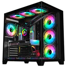 BLOODY Корпус BD-CC111 черный без БП ATX 10x120mm 1xUSB2.0 1xUSB3.0 audio