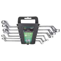 JUST TREND KJ2N6P гаечных накидных изогнутых на держателе (8-19 мм) (6 предметов)