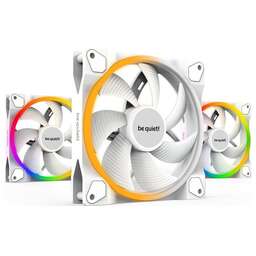 BE QUIET! Комплект вентиляторов (3 шт.) be quiet Light Wings White 140mm PWM Triple Pack / BL102