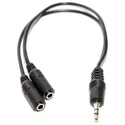 5BITES AA-3MF2-02BK AUDIO / 3.5 JACK / M-2*F