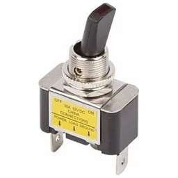 REXANT (36-4353) ТУМБЛЕР 12V 30А (3C) ON-OFF ОДНОПОЛЮСНЫЙ С ЗЕЛЕНОЙ LED ПОДСВЕТКОЙ