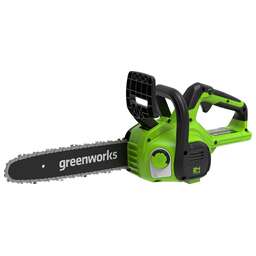 GREENWORKS Цепная пила G24CS25K4, аккумуляторная, 4Ач, с одним аккумулятором [2007707ub]