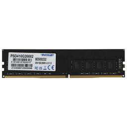 PATRIOT Память DDR4 16GB 2666MHz PSD416G26662 Signature RTL PC4-21300 CL19 DIMM 288-pin 1.2В single rank Ret