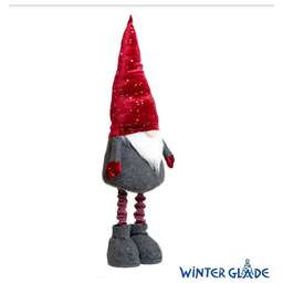 WINTER GLADE Фигурка Гном 95 см на телескопических ногах F2095