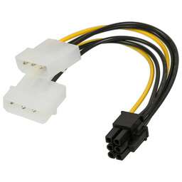 NINGBO Кабель RTL-C32 PCI-E 6pin Molex 8980