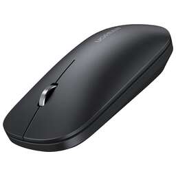 UGREEN Беспроводная компьютерная мышь MU001 (90531) Portable Wireless Mouse 4000DPI 2.4G and Bluetooth Silence Desig. Цвет: черный