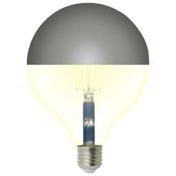 UNIEL LED-G125-4W/4000K/E27/CL MIRROR/CHROME PLS02WH