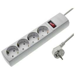 ЮНИВОЛЬТ Сетевой фильтр 00-00000449, 3м, белый