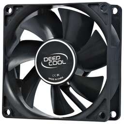 DEEPCOOL Вентилятор для корпуса XFAN 80 (80mm, 1800rpm, 21.8 CFM, 20.3 дБ, Molex, black) (XFAN80)